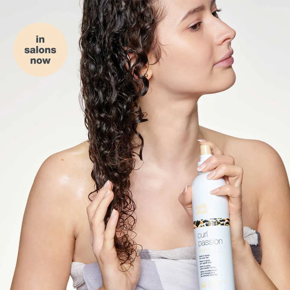 The Curl Passion routine — three products, eight weeks