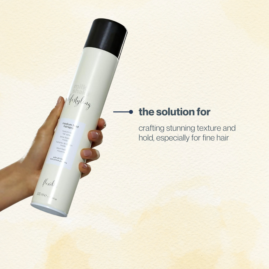 Milk_Shake Medium Hold Hairspray — what it is for