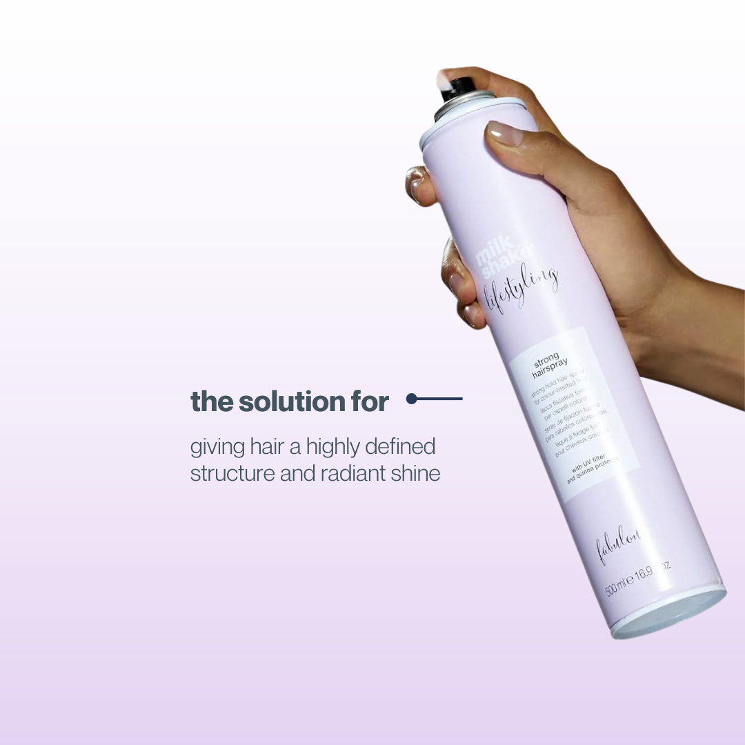 Milk_Shake Strong Hold Hairspray — what it is for